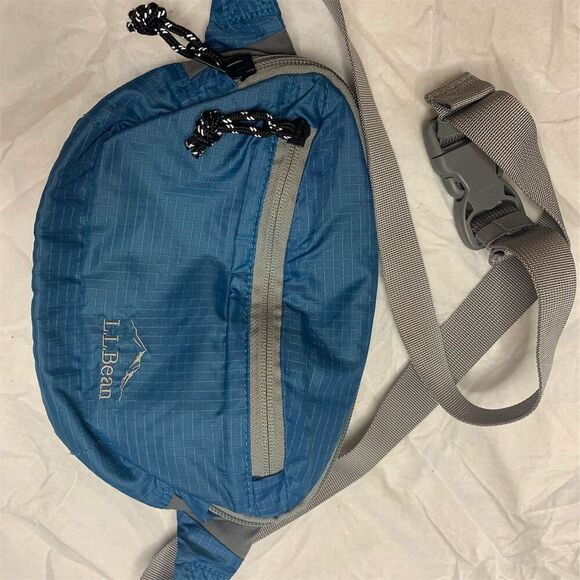 L.L. Bean Other - L.L. Bean Unisex Blue Stowaway Waist Pack Everyday Bag